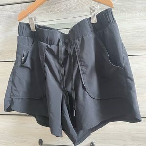 Black athletic shorts!